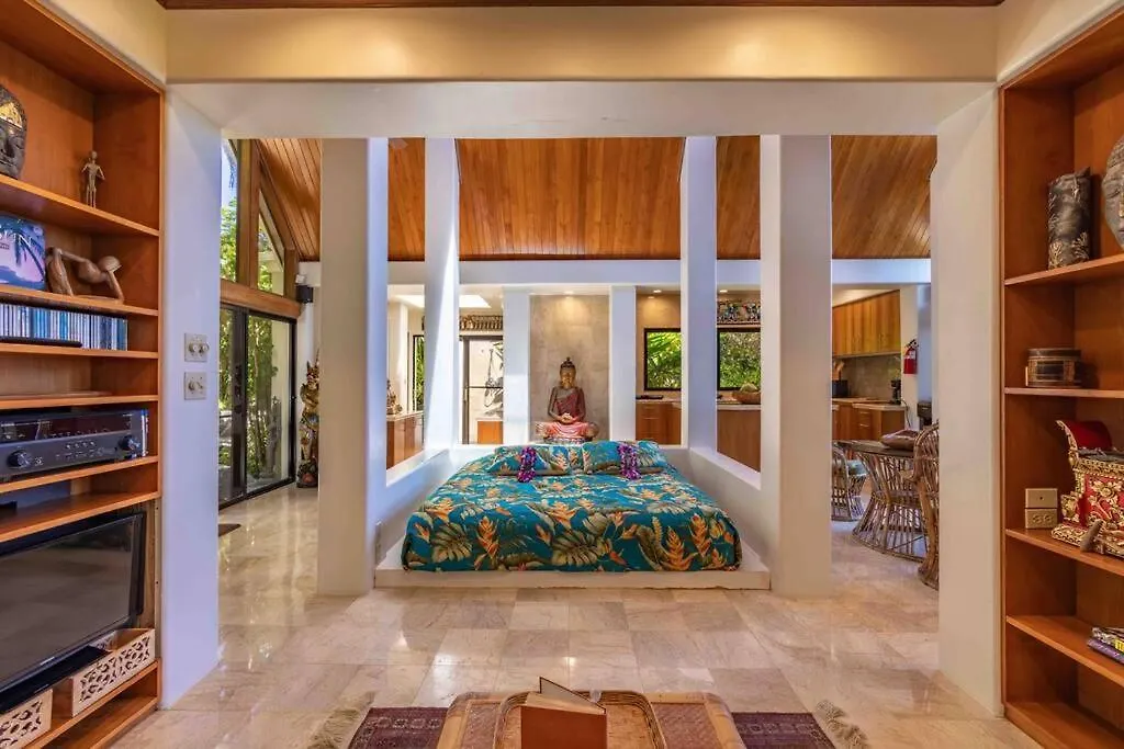Villa Cliff House With Ocean Views In Haiku, Maui Jungle Huelo